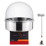 Electric Cotton Candy Machine, 1000W Candy Floss Maker, Commercial Cotton Candy Machine with Cover, Stainless Steel Bowl, and Sugar Scoop, Perfect for Home Kids Birthday, Family Party (Red) - Extra Image