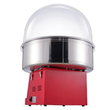 Electric Cotton Candy Machine, 1000W Candy Floss Maker, Commercial Cotton Candy Machine with Cover, Stainless Steel Bowl, and Sugar Scoop, Perfect for Home Kids Birthday, Family Party (Red) - Extra Image