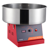 VEVOR Electric Cotton Candy Machine, 1000W Candy Floss Maker, Commercial Cotton Candy Machine with Stainless Steel Bowl, and Sugar Scoop, Perfect for