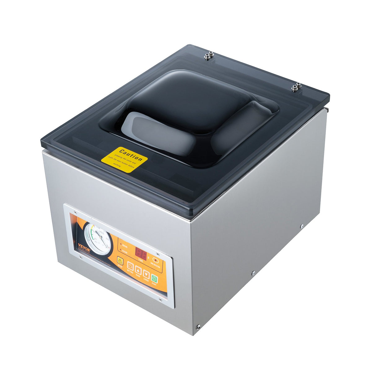 VEVOR Chamber Vacuum Sealer, 260W Sealing Power, Vacuum Packing Machine for Wet Foods, Meats, Marinades and More, Compact Size with 260 mm Sealing Length, Applied in Home Kitchen and Commercial Use