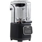 VEVOR Professional Blender with Shield, Commercial Countertop Blenders, 2L Jar Blender Combo, Stainless Steel 9 Speed & 5 Functions Blender, for