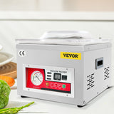 VEVOR Chamber Vacuum Sealer Vacuum Packaging Machine 6.5 cbm/h Pump Rate 220V - Low Angle