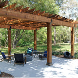 VEVOR 101.6x101.6mm Post Base 10Pcs, Internal 91x91mm Heavy Duty Powder-Coated Steel Post Bracket Fit for Standard Wood Post Anchor, Decking Post Base for Deck Porch Handrail Railing Support - Low Angle