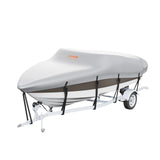 VEVOR Boat Cover 600D Waterproof 23-24 ft Boat Cover V-Hull Tri-Hull Runabout