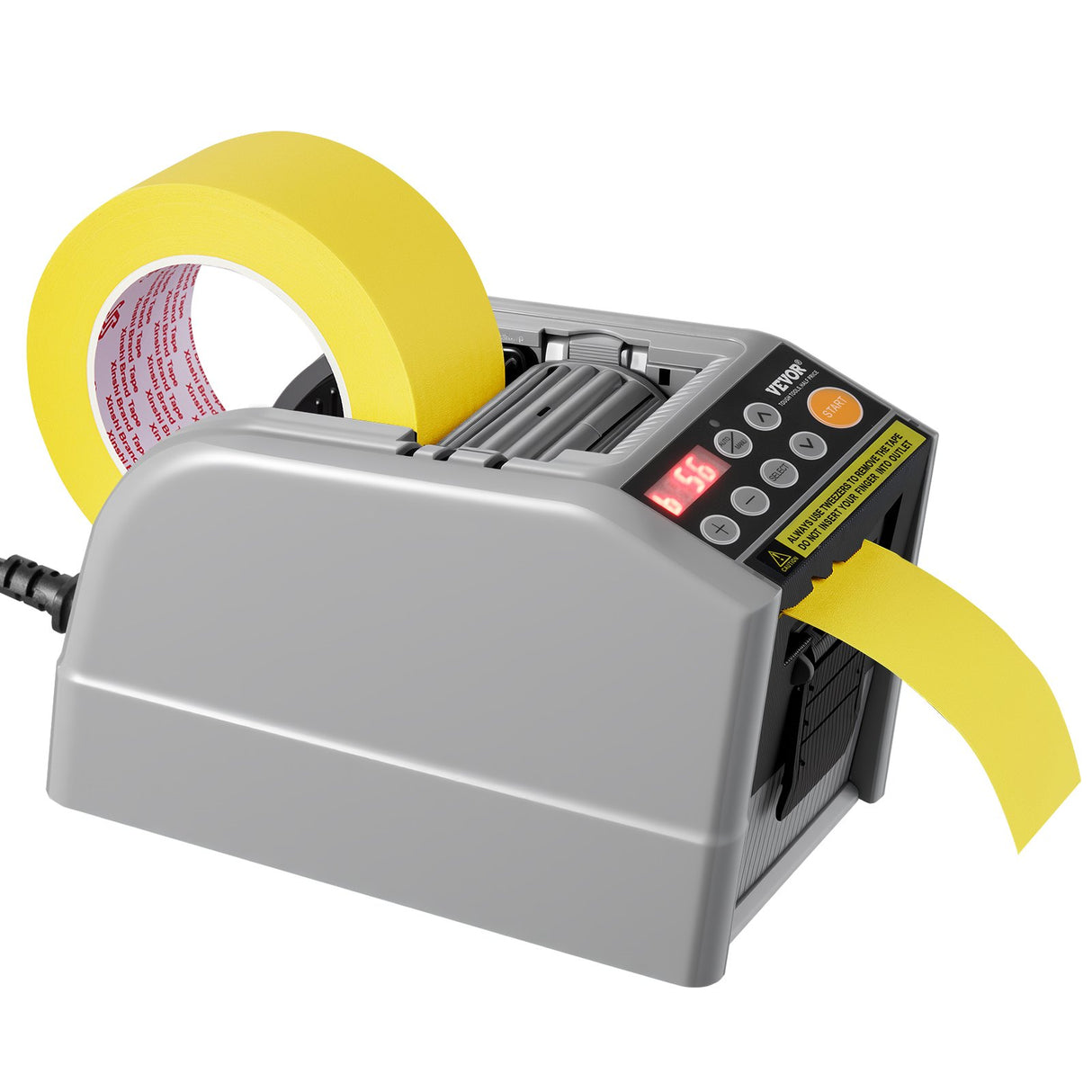 Automatic Tape Dispenser, Self-Adhesive Electric Tape Cutter, 25 W Packaging Machine, Tape Cutter, 6-60 mm Tape Width, Electric Tape Cutter Packaging Machine