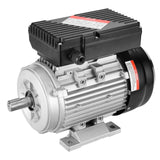 VEVOR 0.75KW Electric Motor 1400 rpm, AC 220~240V 5.45A, 80, B3 Frame, Air Compressor Motor Single Phase, 19mm Keyed Shaft, CW/CCW Rotation for Agricultural Machinery and General Equipment - Low Angle