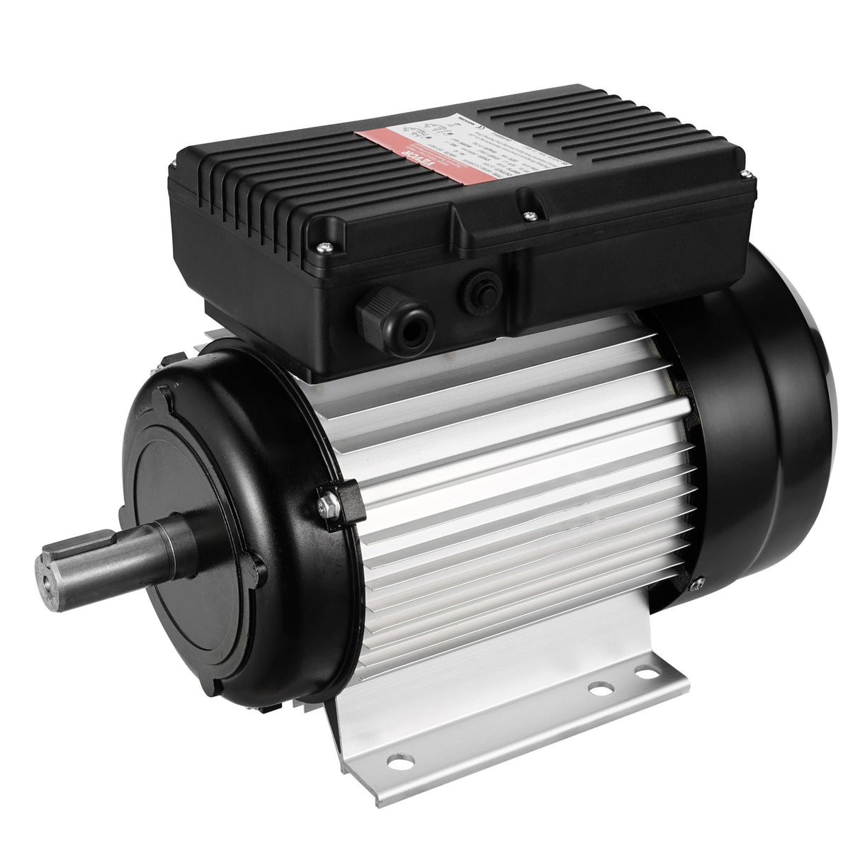 VEVOR 2.2KW Electric Motor 2800 rpm, AC 220~240V 13.8A, 90L, B3 Frame, Air Compressor Motor Single Phase, 24mm Keyed Shaft, CW/CCW Rotation for Agricultural Machinery and General Equipment