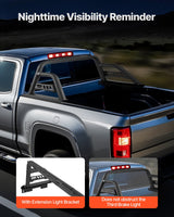 VEVOR Truck Bed Roll Bar Universal Chase Rack for Full-Size Pickup Carbon Steel - Top-Down View