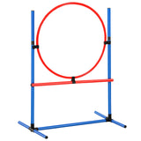 VEVOR Dog Agility Training Equipment 7 PCS Set Upgrade w/ Hurdles 2 Tunnels Ring - Extra Image