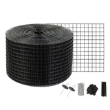 VEVOR 8in x 100ft Solar Panel Bird Guard Critter Guard Roll Kit 100pcs Fasteners