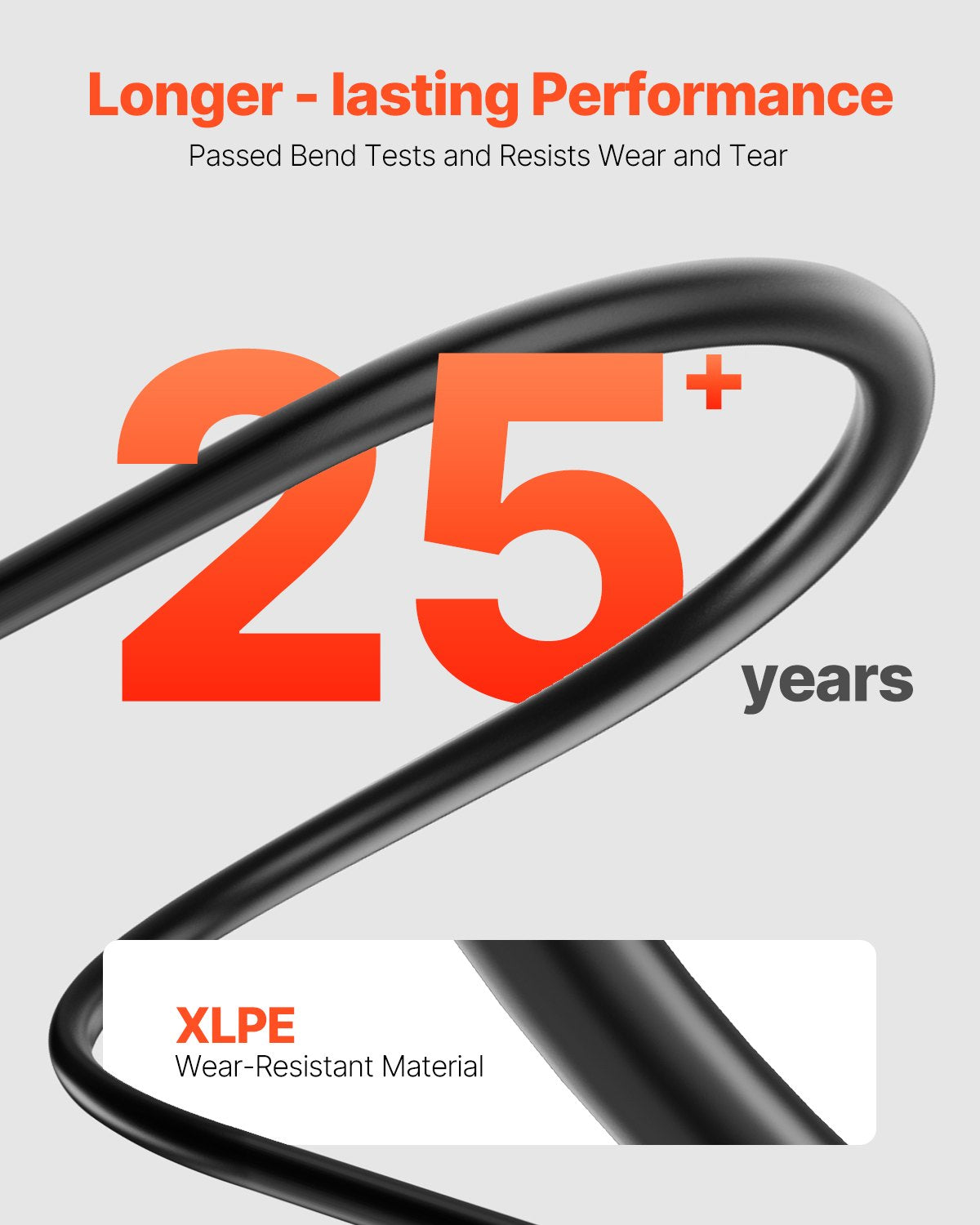 VEVOR 30FT Solar Panel Extension Wire with Female & Male Connectors 10AWG 1 Pair