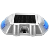VEVOR Driveway Lights 16-Pack, Solar Driveway Lights with Switch Button, Solar Deck Lights Waterproof, Wireless Dock Lights 6 LEDs for Path Warning