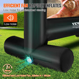 VEVOR Inflatable Movie Screen, 14 FT Inflatable Projector Screen for Outside with Blower and Carrying Bag, Front/Rear Projection, Oxford Fabric Blow