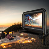 VEVOR Inflatable Movie Screen, 16 FT Inflatable Projector Screen for Outside with Blower and Carrying Bag, Front/Rear Projection, Oxford Fabric Blow