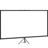 VEVOR Tripod Projector Screen with Stand 100inch 16:9 4K HD Projection Screen Stand Wrinkle-Free Height Adjustable Portable Screen for Projector Indoor & Outdoor for Movie, Home Cinema, Gaming, Office - Extra Image