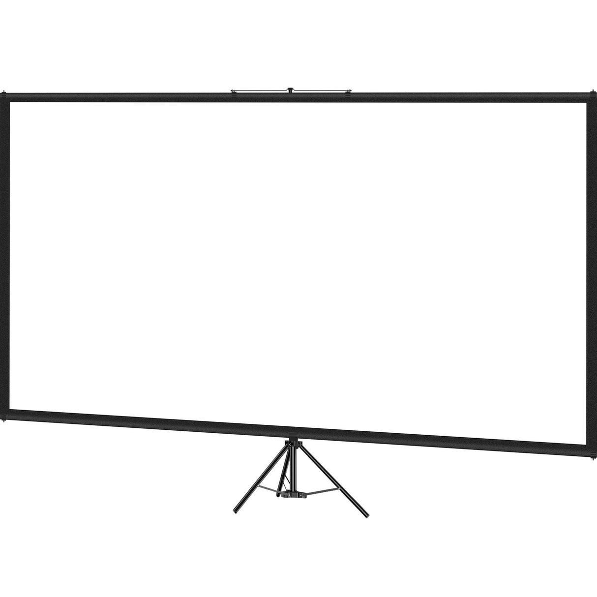 VEVOR Tripod Projector Screen with Stand 100inch 16:9 4K HD Projection Screen Stand Wrinkle-Free Height Adjustable Portable Screen for Projector