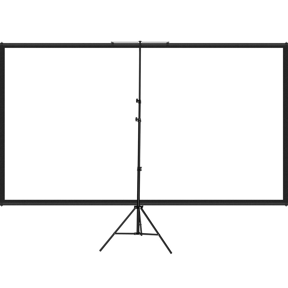 VEVOR Tripod Projector Screen with Stand 80 inch 16:9 4K HD Projection Screen Stand Wrinkle-Free Height Adjustable Portable Screen for Projector