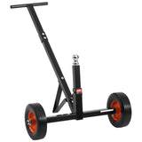 VEVOR Trailer Dolly, 600lbs Tongue Weight Capacity, Carbon Steel Trailer Mover with 1-7/8 in Hitch Ball and 10 in Solid Tires, Portable Tow Dolly for Moving Car RV Boat Trailer - Extra Image