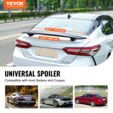 VEVOR Universal Rear Spoiler 46.3'' GT Style Trunk Wing for Sedans and Coupes - Front View
