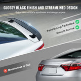 VEVOR Universal Rear Spoiler 46.3'' GT Style Trunk Wing for Sedans and Coupes - Top-Down View