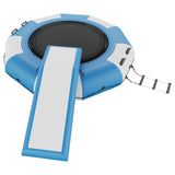 VEVOR Inflatable Water Bouncer, 10ft Recreational Water Trampoline, Portable Bounce Swim Platform with Slide, 3-Step Ladder & Electric Air Pump, Kid Adult Floating Rebounder for Pool Lake Water Sports - Extra Image