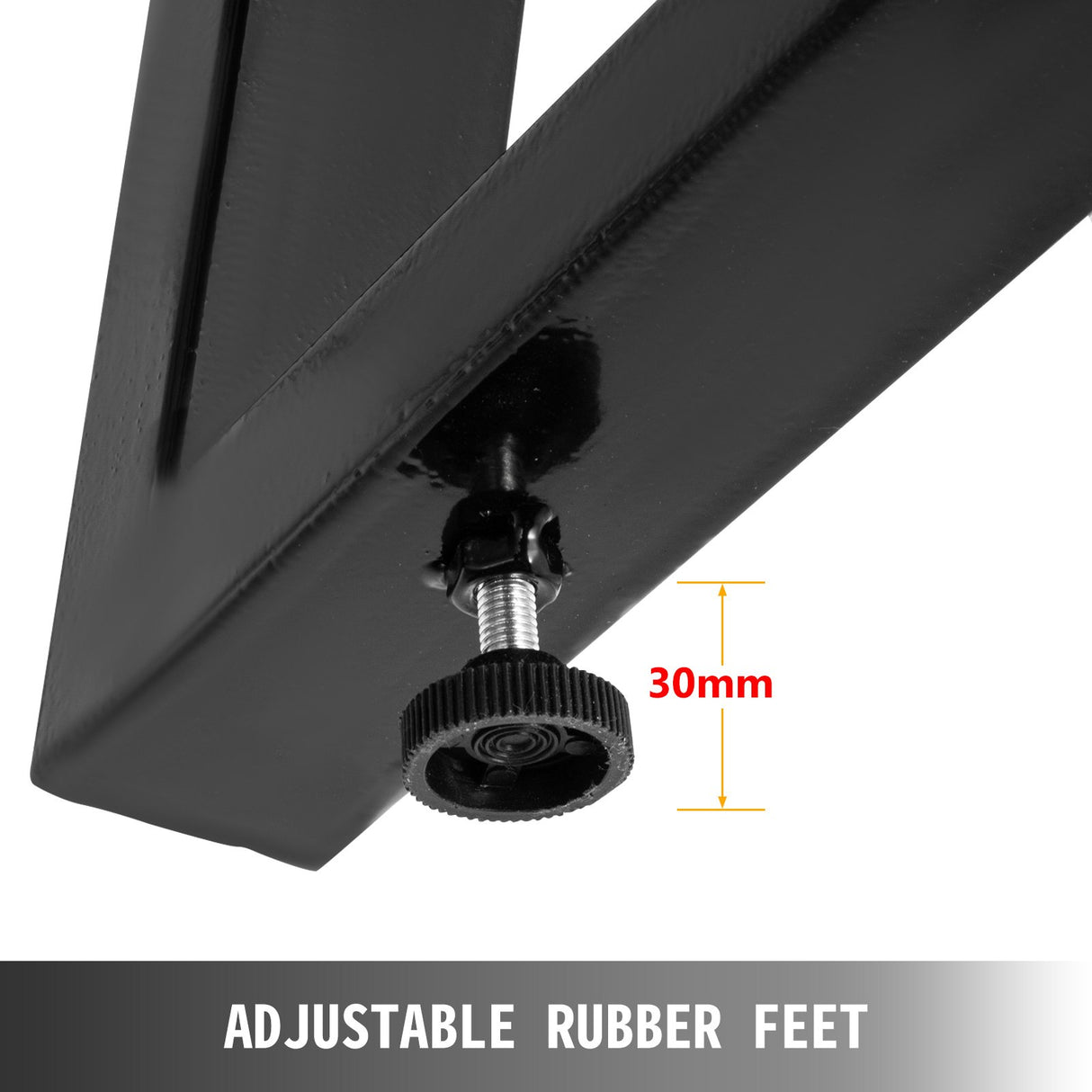 Metal Table Legs Set of 2 Dining Table Legs Black Desk Legs, 28 Height 20 Width Heavy Duty Bench Legs Zig Zag Style Coffee Table Legs Base Modern DIY Steel Table Legs