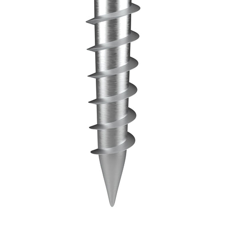 No Dig Ground Anchor, 1 Pack 10 x 7 x 70 cm DIY Screw in Post Stake, Includes 6 Lag Bolts & a Rebar, U-Shape, image 10