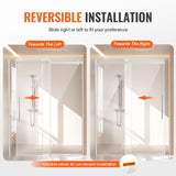 VEVOR Frameless Shower Door 58-59