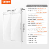 VEVOR Frameless Shower Door 58-59