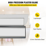 VEVOR Skimming Blade,40 inch Smoothing Knife, European Stainless Steel Construction Knife, Aluminum Blade Profile Smoothing Knockdown Spatula for Gyprock/Drywall/Wall-Board