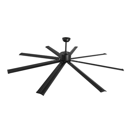 213 cm Ceiling Fan No Light, 6-Speed Remote Control, Aluminum 8-Blade, Reversible DC Motor, Modern Low, image 11