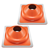VEVOR 2 Pcs Metal Roof Pipe Flashing Boot Fit 160-300 mm Pipe High Temp Silicone - Extra Image