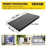 VEVOR Rubber Threshold Ramp, 4