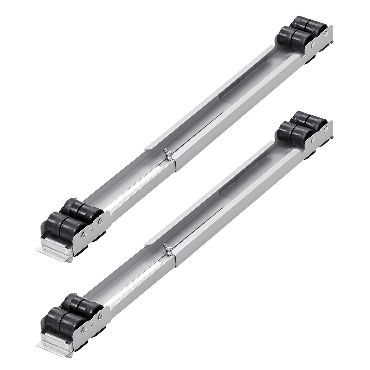 VEVOR Heavy Duty Furniture Appliances Rollers, 660 lbs Total Load, Extendable Appliance Rollers Mobile Washing Machine Base, Fridge Stand Dolly Movers for Refrigerators, Dryers, Dishwashers, White
