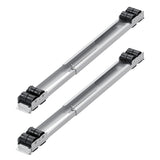 VEVOR Heavy Duty Furniture Appliances Rollers, 660 lbs Total Load, Extendable Appliance Rollers Mobile Washing Machine Base, Fridge Stand Dolly Movers for Refrigerators, Dryers, Dishwashers, White
