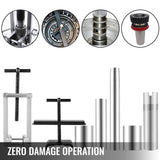 VEVOR Turbine Shaft, 6pcs Pump Stator Seal Ring Tools, Spring Compressor, Pump Puller Kit, Bushing Sizer Rotor Aligner, Pump Stator Seal Ring and Re-Sizer Kit for Thm700-R4 (Md8), 4L60, 4L60E, 4L70E
