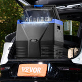 VEVOR Portable Car Refrigerator Freezer Compressor 35L Single Zone for Car Home - Low Angle