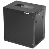 VEVOR Wall Mount Network Server Cabinet, 393.7 mm Deep, Server Rack Cabinet Enclosure, 90.72 kg Max. Ground-mounted Load Capacity, with Locking Glass