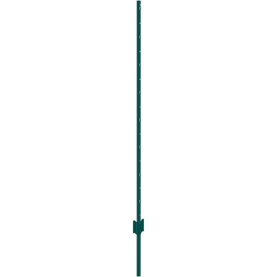 VEVOR 5 Feet Fence Post 10 Pack T-Post Heavy Duty Metal Fence Posts Green, image 11