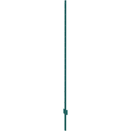 6 Feet Fence Post, 10 Pack U-Channel Heavy Duty Metal Fence Posts, Sturdy Steel Fence Stakes for Garden Yard,, image 10
