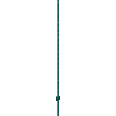 6 Feet Fence Post, 10 Pack U-Channel Heavy Duty Metal Fence Posts, Sturdy Steel Fence Stakes for Garden Yard,, image 11