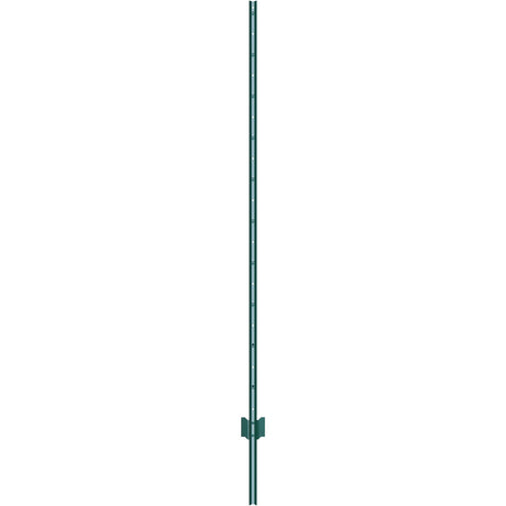 6 Feet Fence Post, 10 Pack U-Channel Heavy Duty Metal Fence Posts, Sturdy Steel Fence Stakes for Garden Yard,, image 12