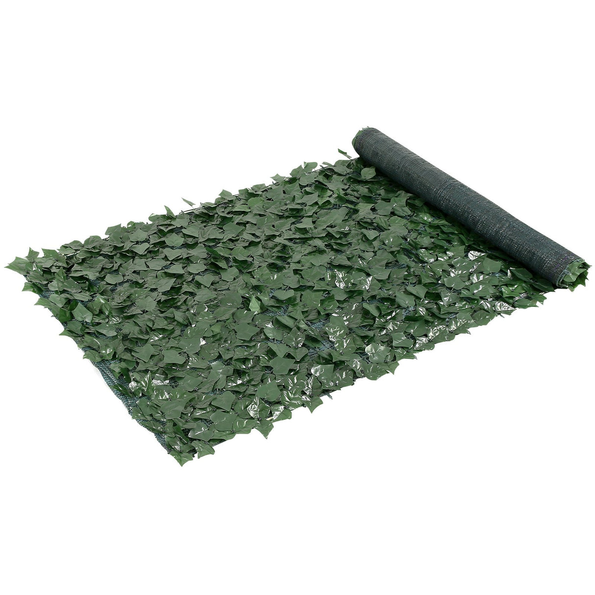 Ivy Privacy Fence, 990 x 2490 mm Artificial Green Wall Screen, Greenery Ivy Fence with Mesh Cloth Backing and Strengthened Joint, Faux Hedges Vine Leaf Decoration for Outdoor Garden, Yard