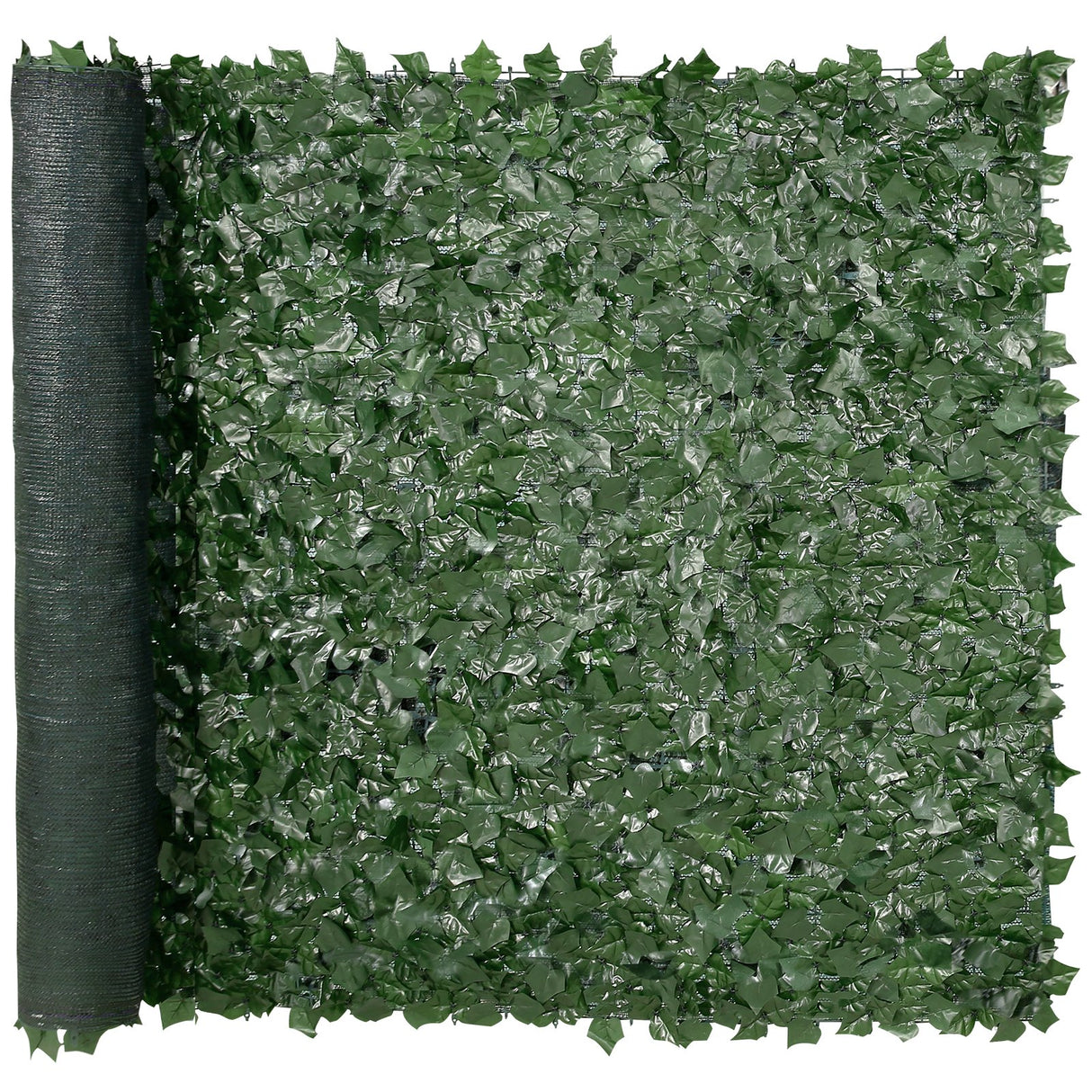 VEVOR Ivy Privacy Fence, 59 x 98 in Artificial Green Wall Screen, Greenery Ivy Fence with Mesh Cloth Backing and Strengthened Joint, Faux Hedges Vine