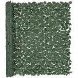 VEVOR Ivy Privacy Fence, 1500 x 2490 mm Artificial Green Wall Screen, Greenery Ivy Fence with Strengthened Joint, Faux Hedges Vine Leaf Decoration for
