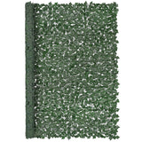 VEVOR Ivy Privacy Fence, 2440 x 1830 mm Artificial Green Wall Screen, Greenery Ivy Fence with Strengthened Joint, Faux Hedges Vine Leaf Decoration for