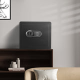 VEVOR Safe 1.2 Cubic Feet Home Safe Steel for Cash Gold 15.8x11.8x13.8 inch - Close-Up Angle