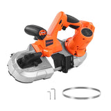 VEVOR Portable Cordless Band Saw 2.56 in Deep Cut Variable Speed (Bare Tool) - Extra Image