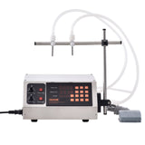 VEVOR Liquid Filling Machine, 10-4000ml Filling Capacity, Automatic Bottle Filler Machine Bottling Machine Digital Control for Milk, Water, Wine, Beverage, Soy Sauce, Vinegar, Alcohol (Double Nozzle) - Extra Image