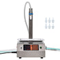 Liquid Filling Machine, 30-15000 g Weighing Capacity, Automatic Bottle Filler Machine Bottling Machine Digital Control for Milk, Water, Oil, Wine, Beverage, Detergent, Shampoo (Single Nozzle)